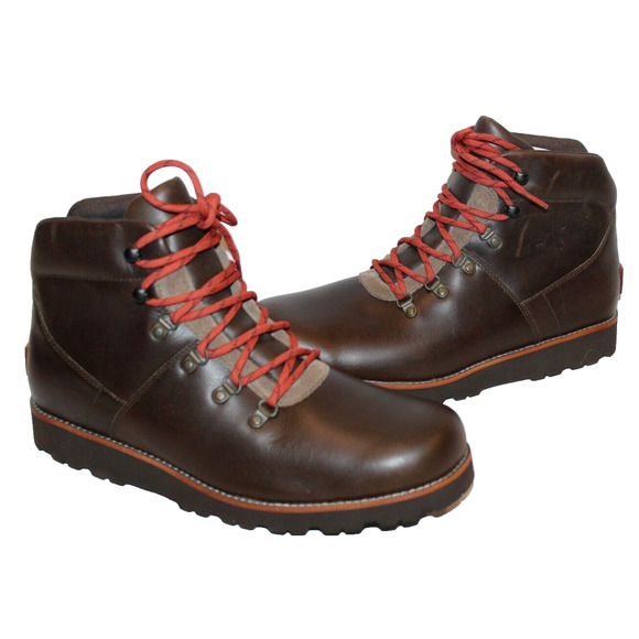 UGG Other - NEW UGG Hafstein Men's Waterproof Ankle Leather Boots Shoes BROWN SZ 11